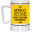 Outsmarted-Beer Stein 22oz.