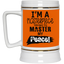 Master Peace-Black-Beer Stein 22oz.