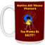 Salty-Black Girl-15oz White Mug
