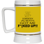 Stop Cussing-Beer Stein 22oz.