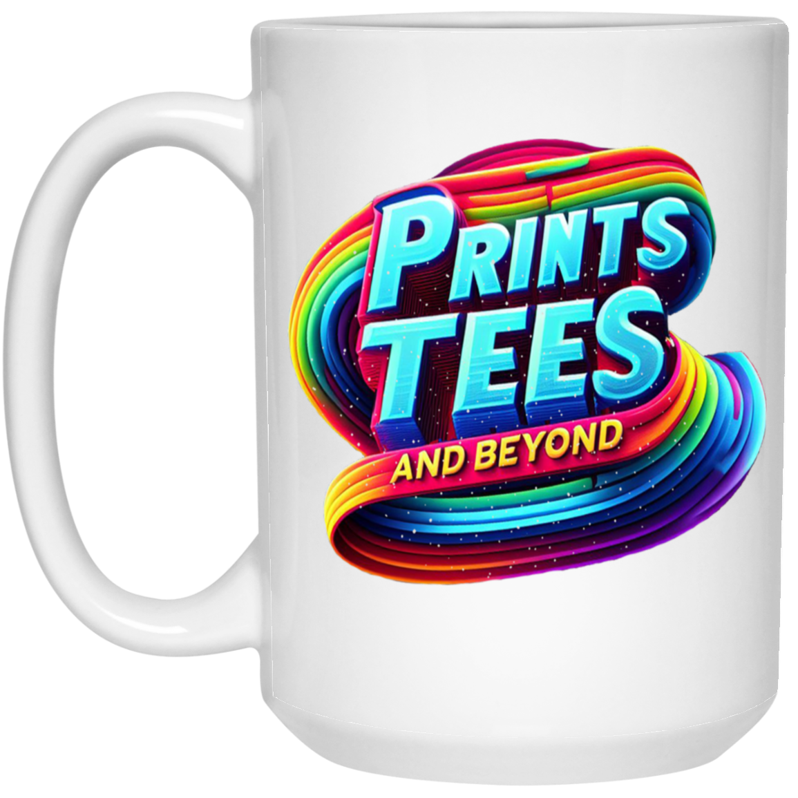 PTB-15oz Ceramic White Mug