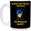 Salty-Black Girl-15oz White Mug