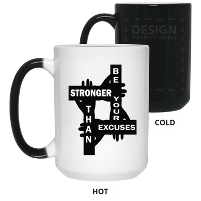 Be Stronger-15oz Color Changing Mug
