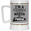 Master Peace-Black-Beer Stein 22oz.