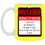 Interact at Own Risk-11oz White Mug