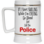 Smiling-Crying-Beer Stein 22oz.