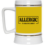 Allergic to Negative Energy-Beer Stein 22oz.